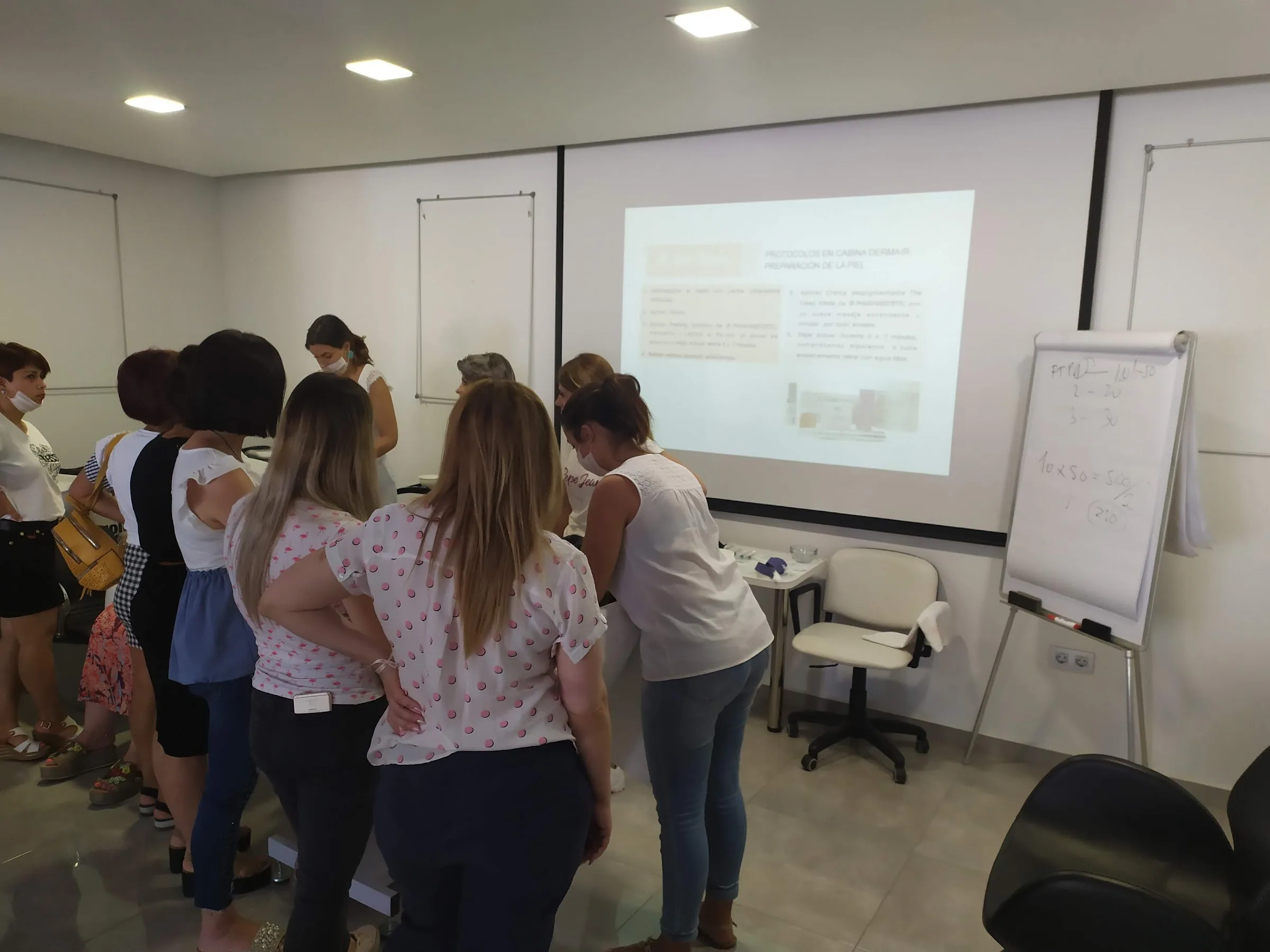 Profesionales del sector en formación